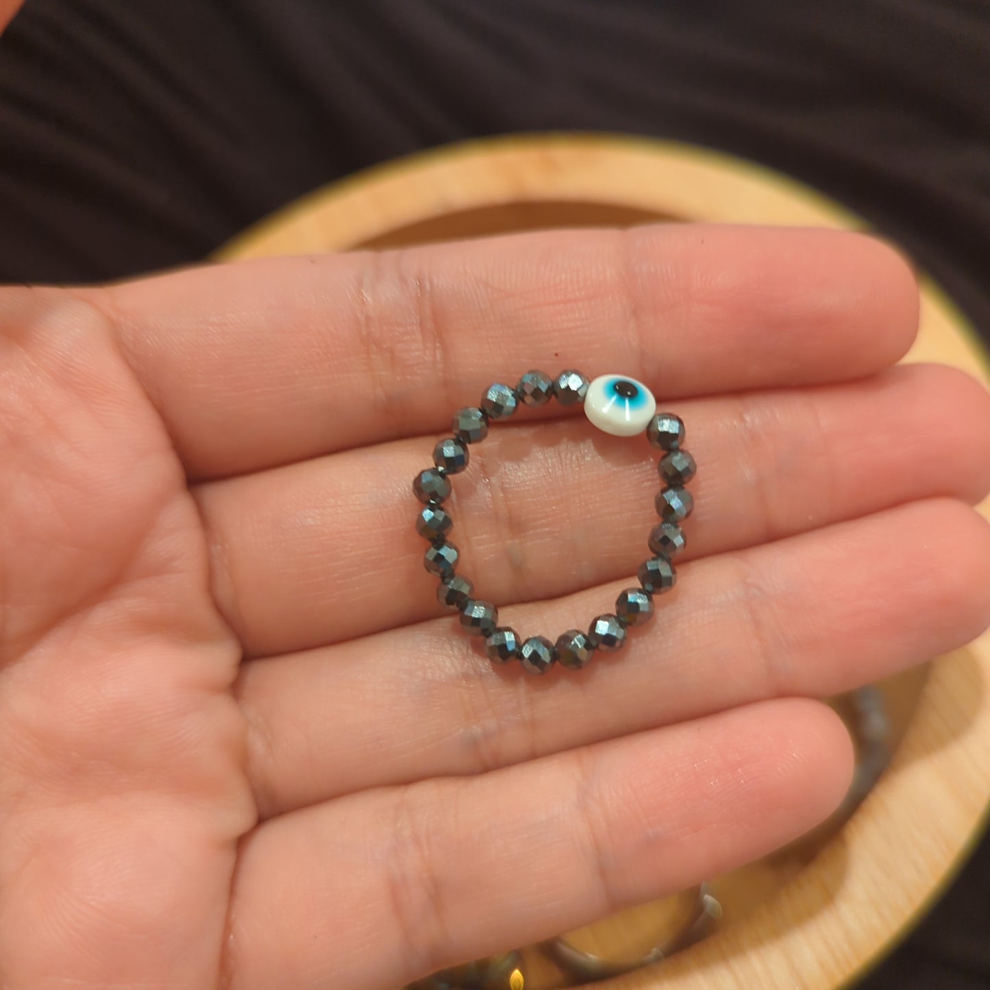 Beaded Crystal Rings