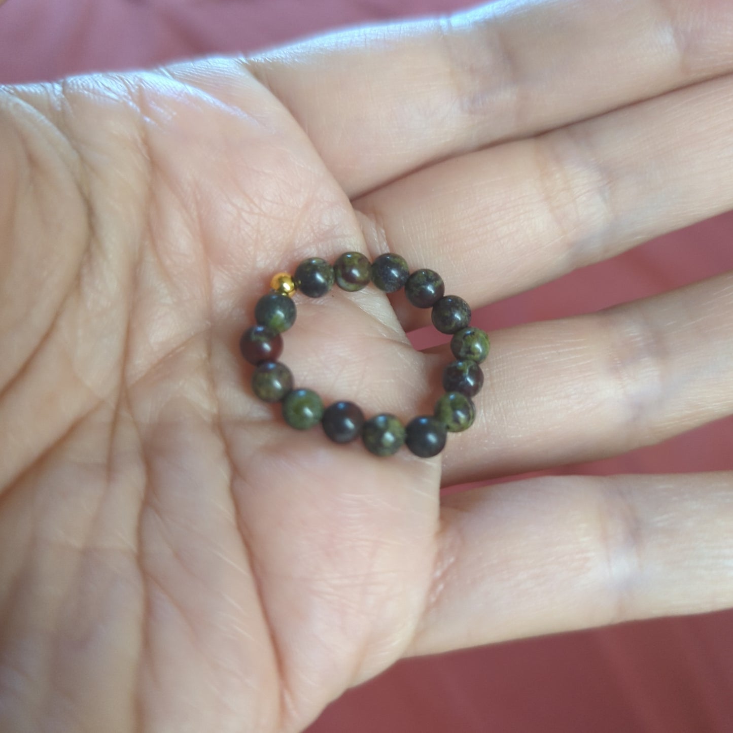 Beaded Crystal Rings