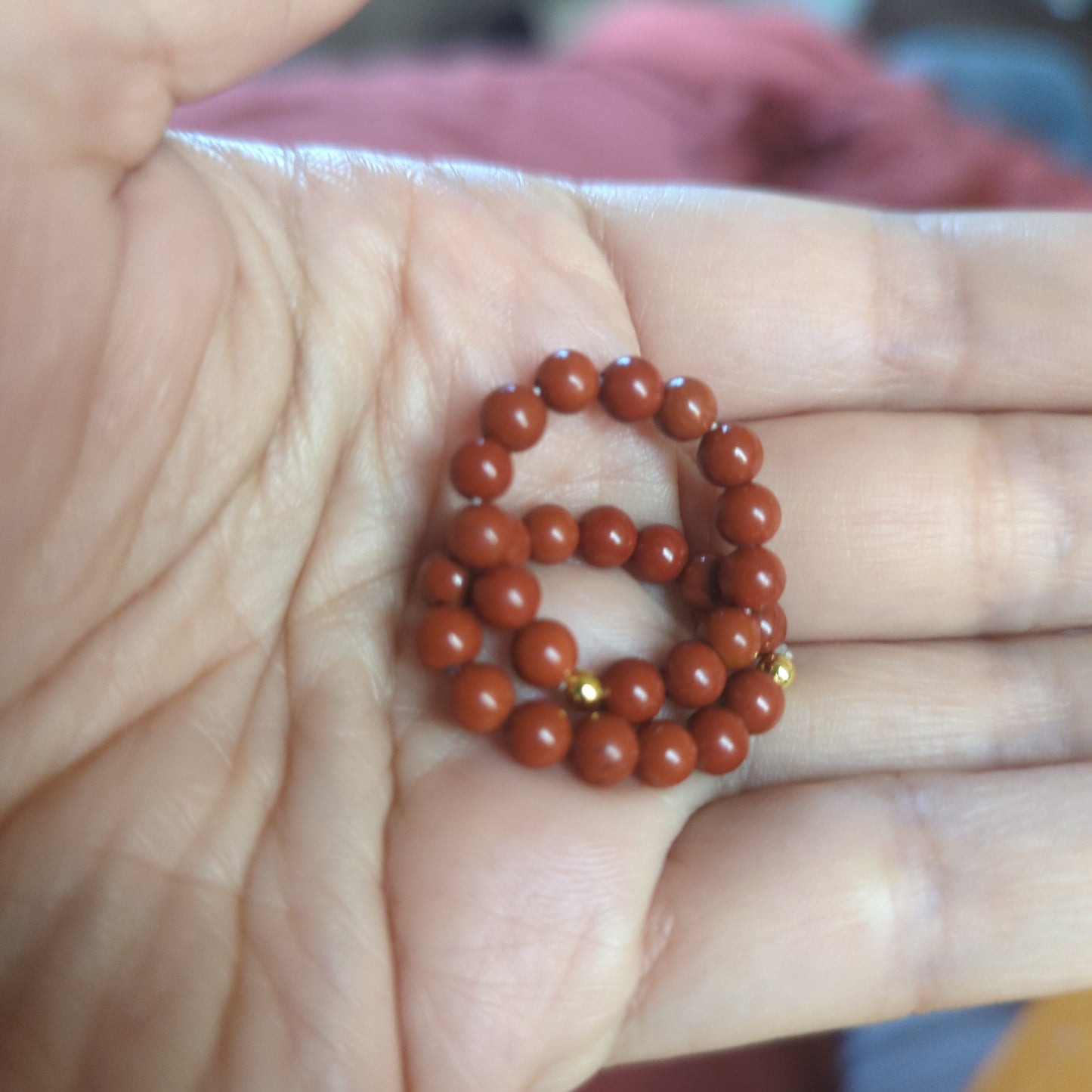 Beaded Crystal Rings