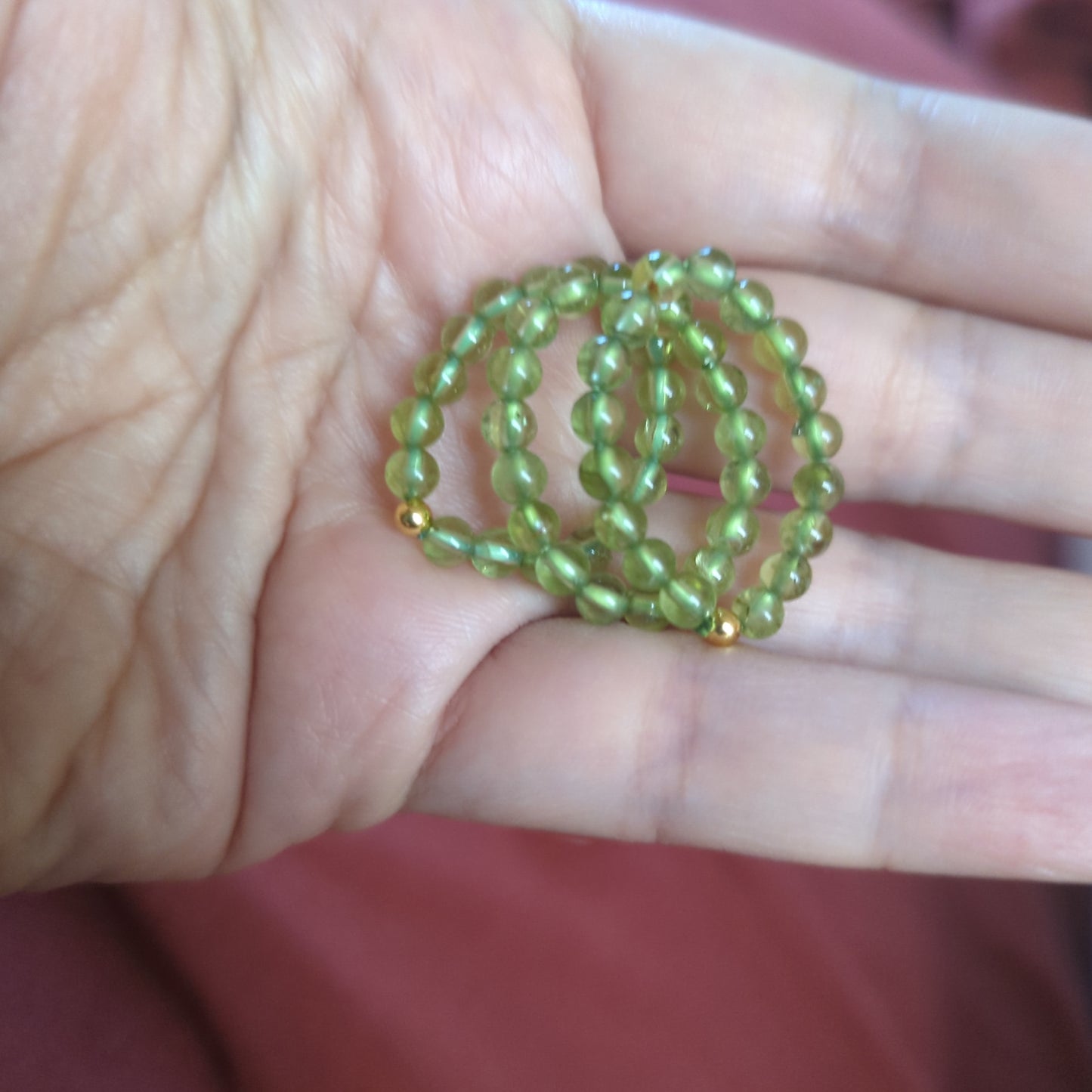 Beaded Crystal Rings