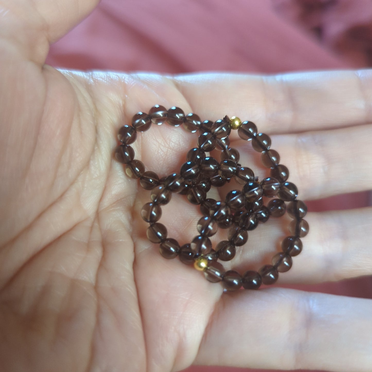 Beaded Crystal Rings