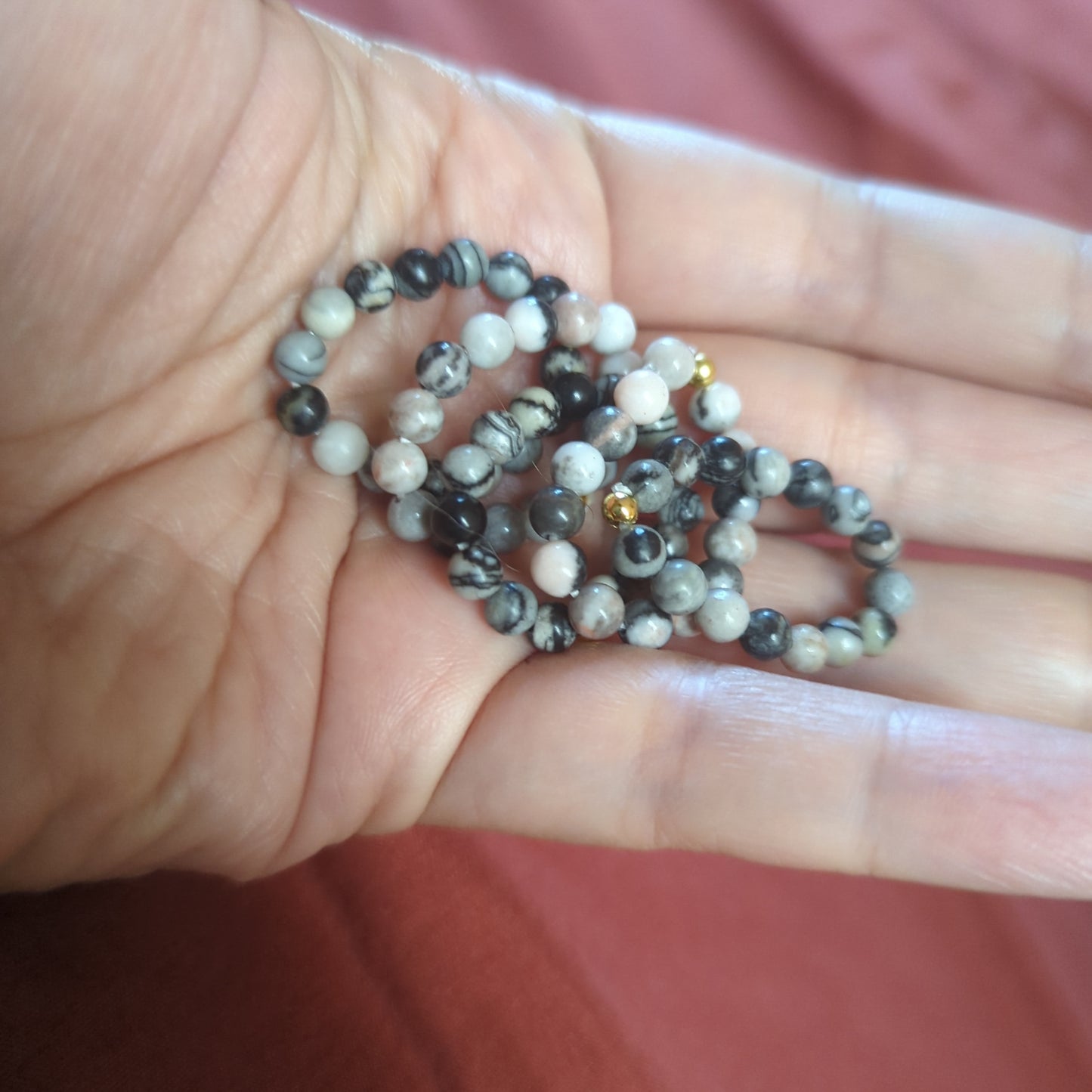 Beaded Crystal Rings