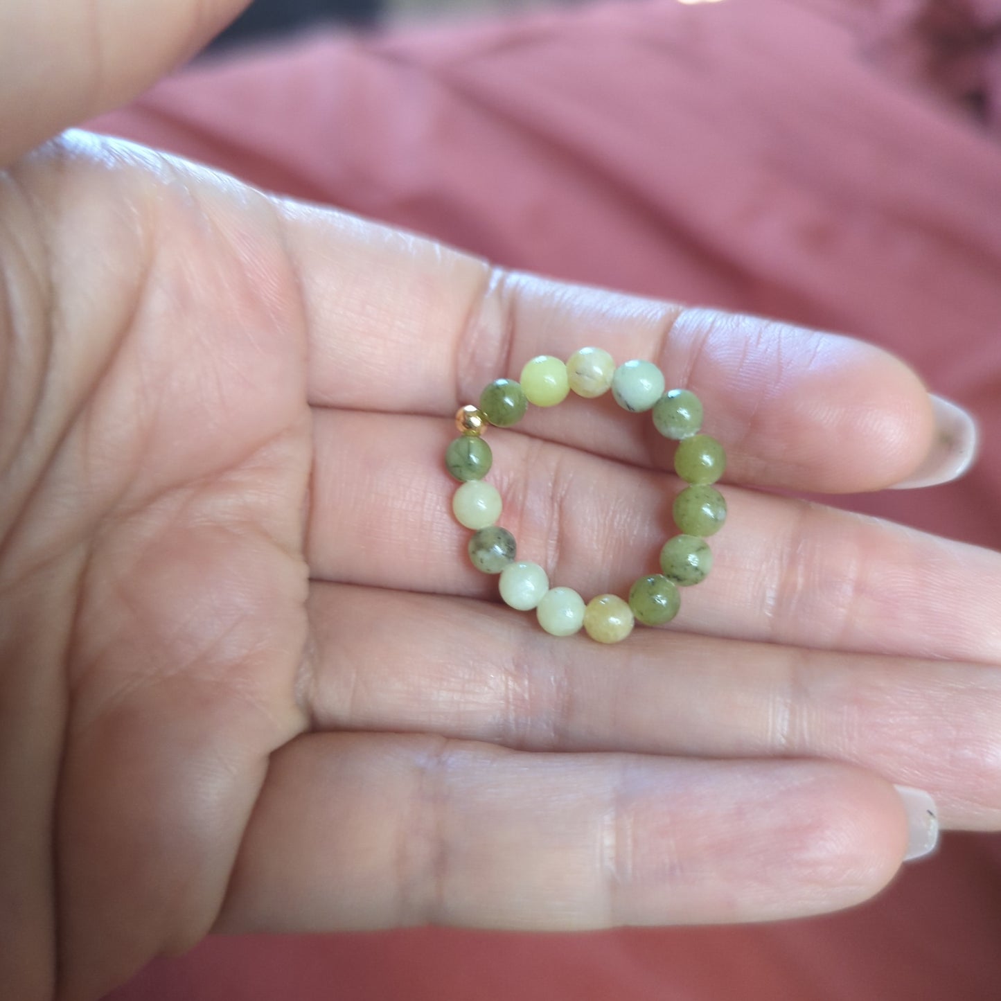 Beaded Crystal Rings