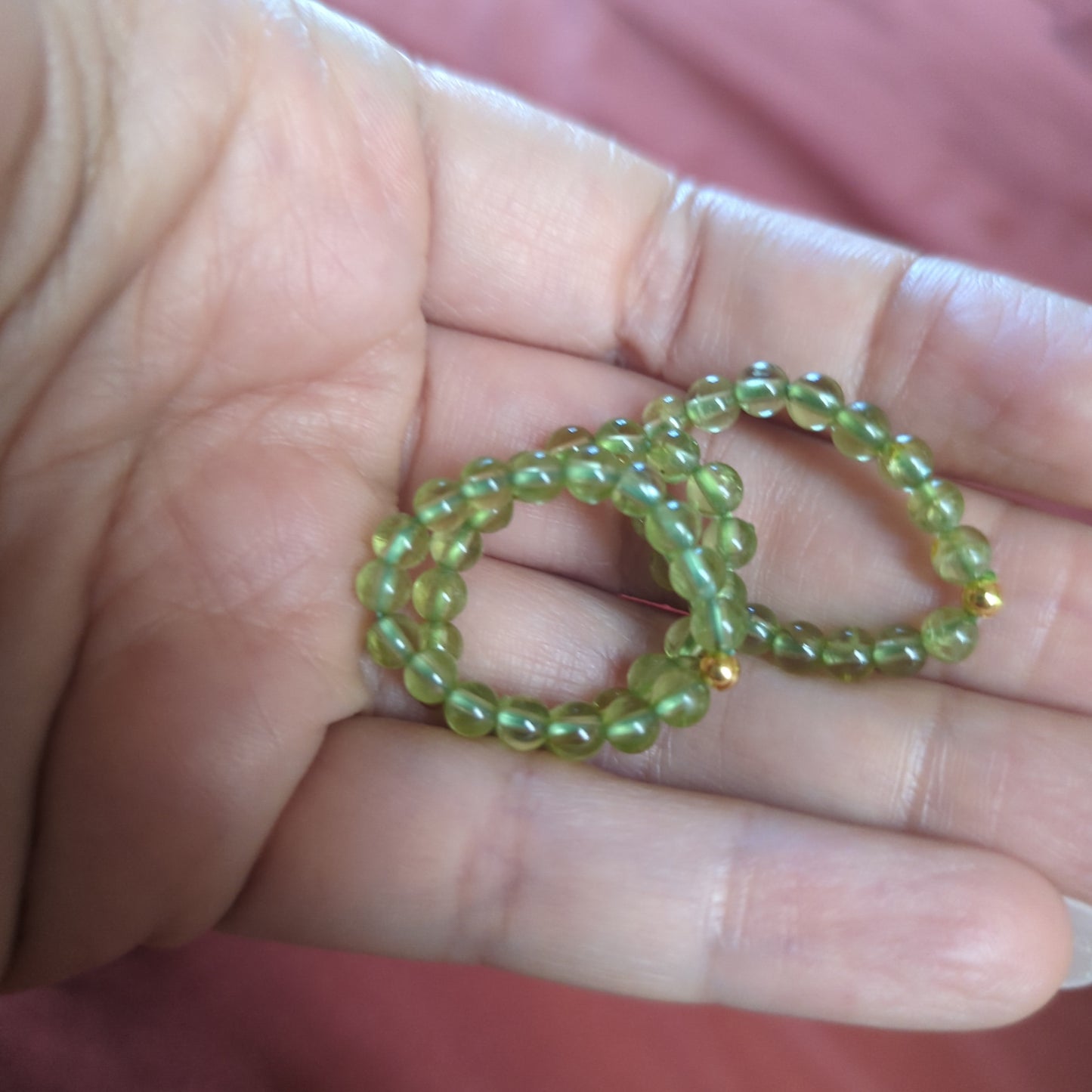 Beaded Crystal Rings