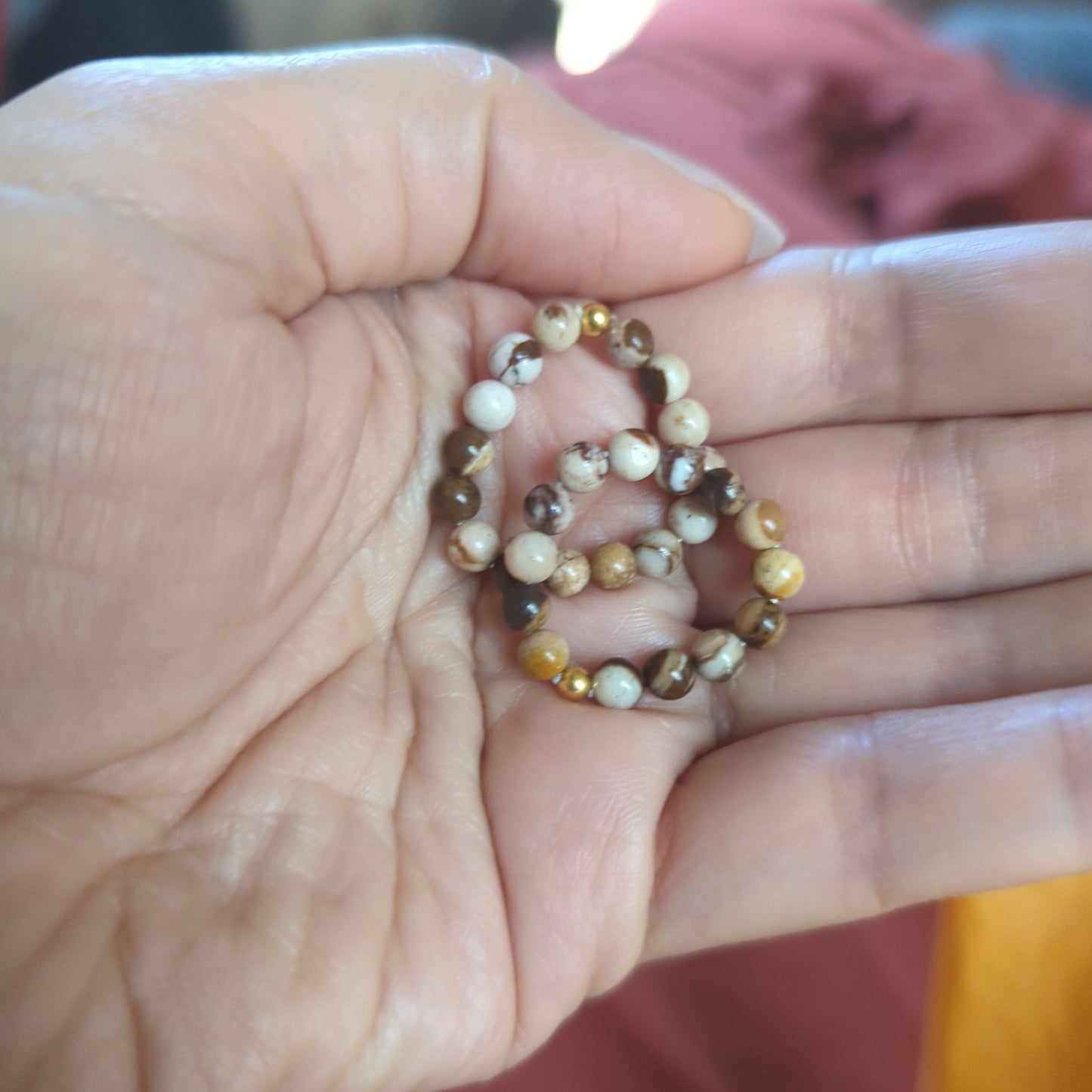 Beaded Crystal Rings