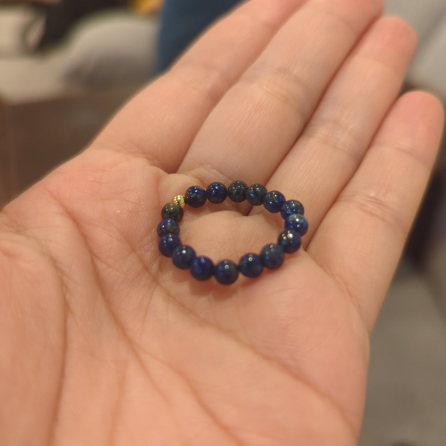 Beaded Crystal Rings