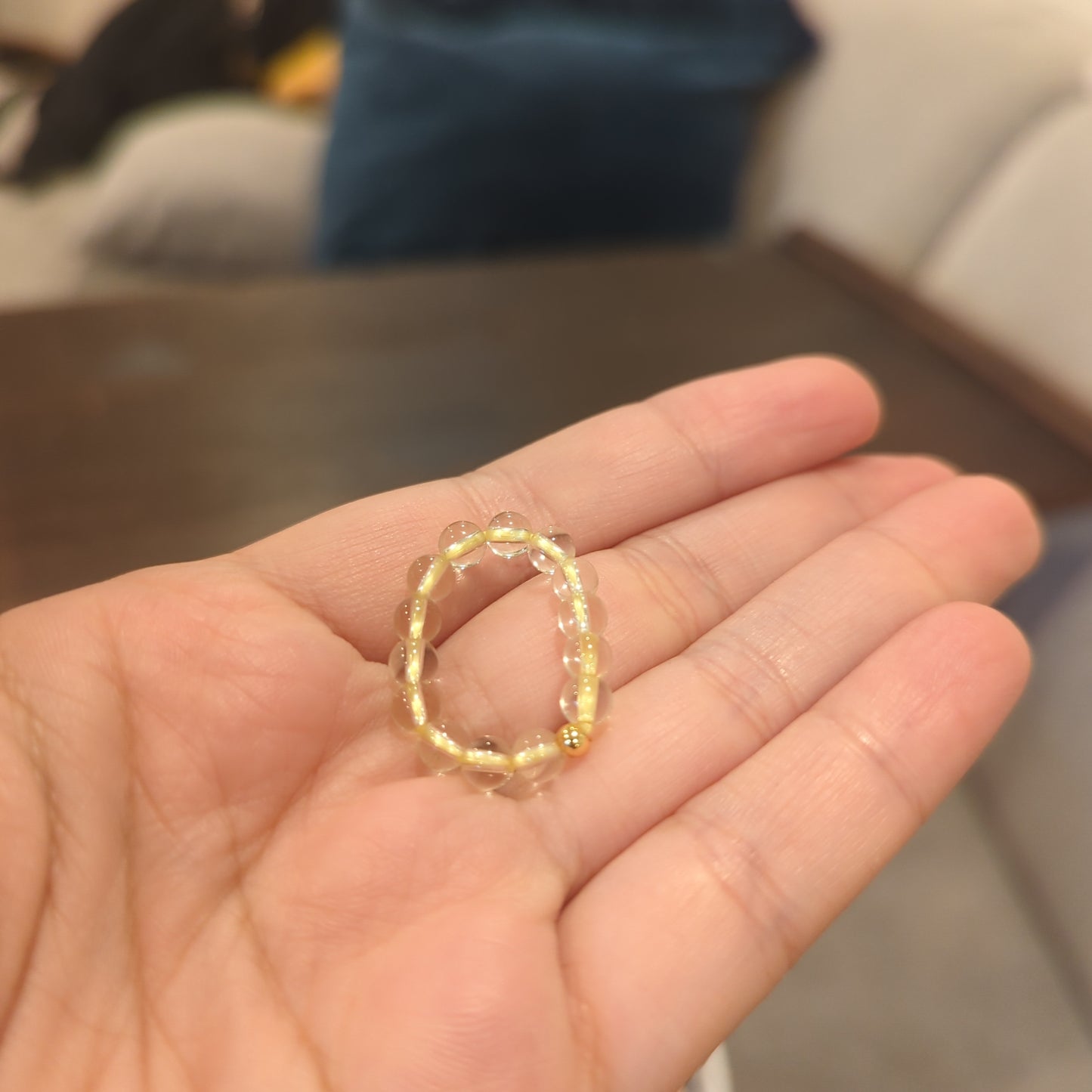 Beaded Crystal Rings