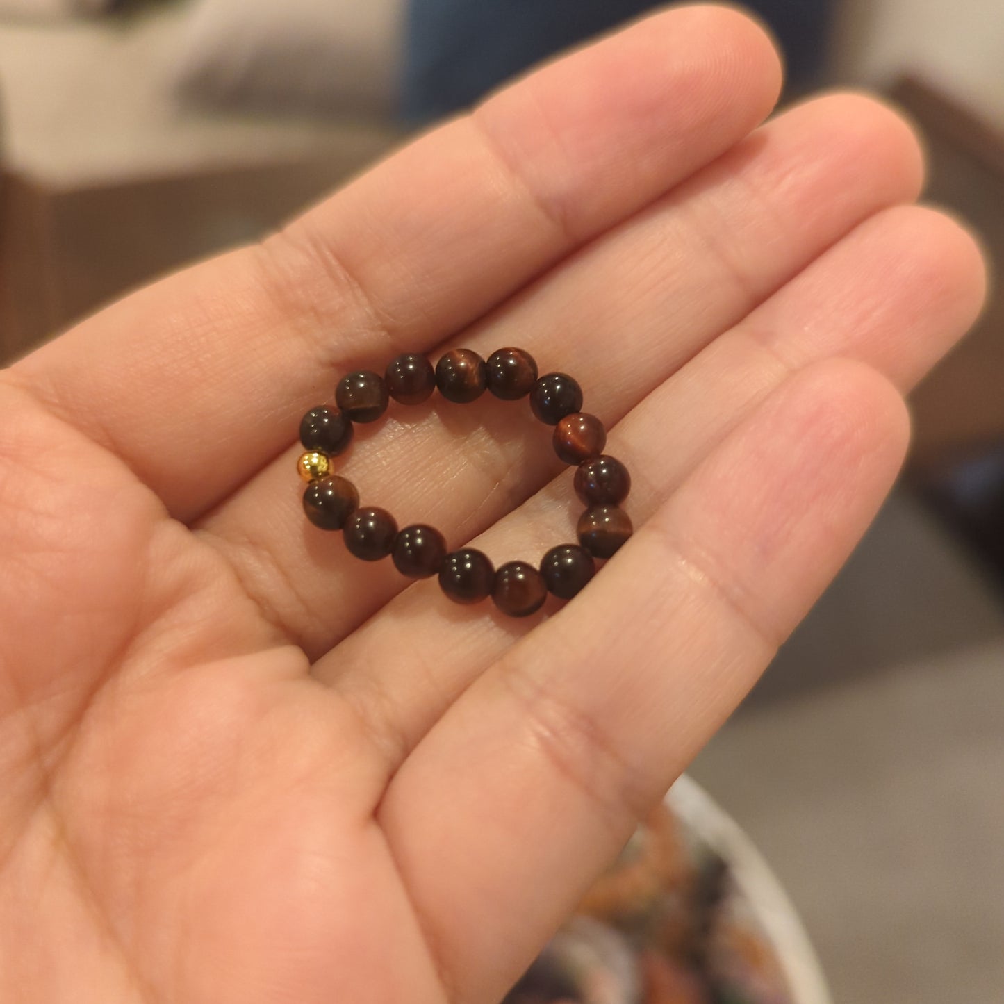 Beaded Crystal Rings