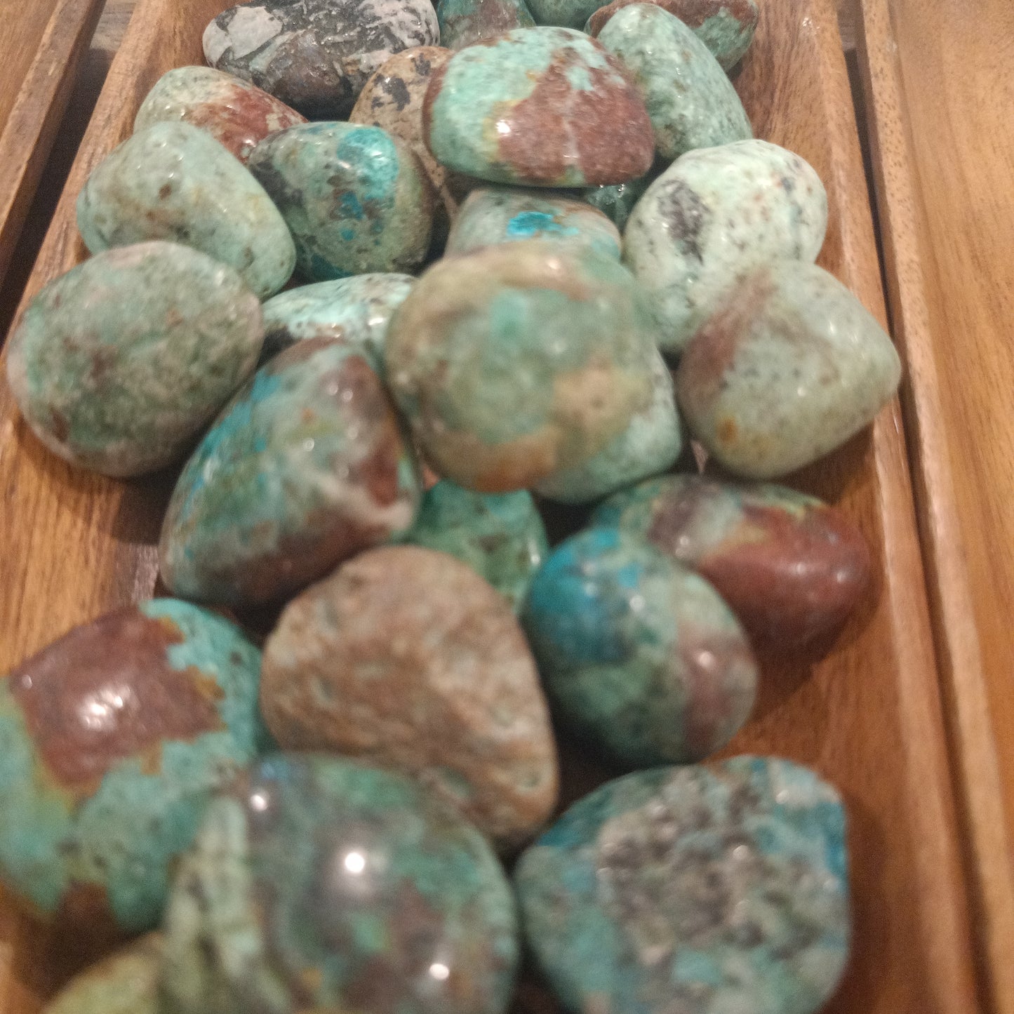 Turquoise Stone Crystal Tumbles