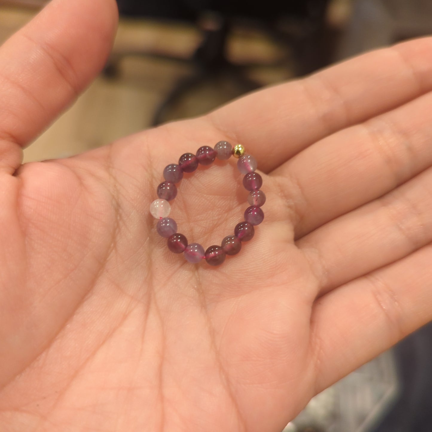 Beaded Crystal Rings