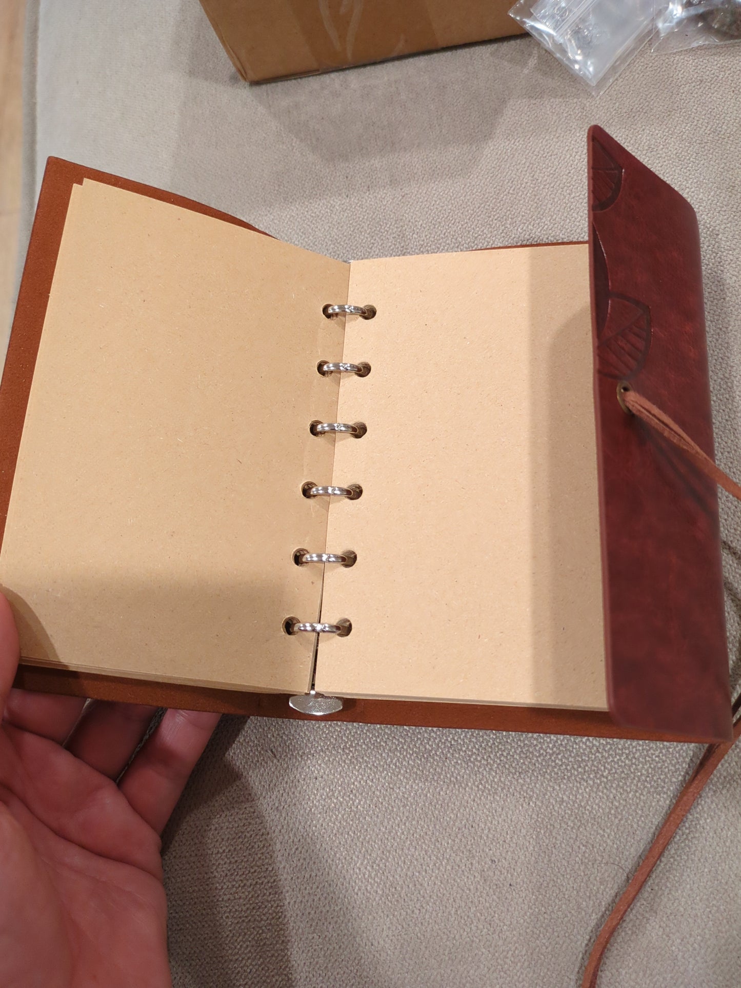 Notebook Journal or Grimoire with Nature Themes