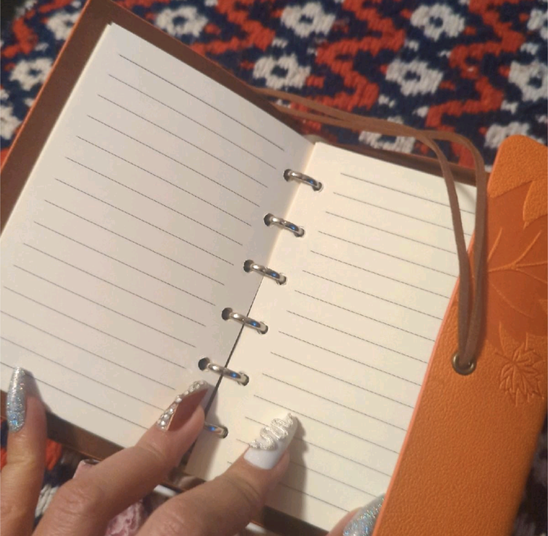 Notebook Journal or Grimoire with Nature Themes