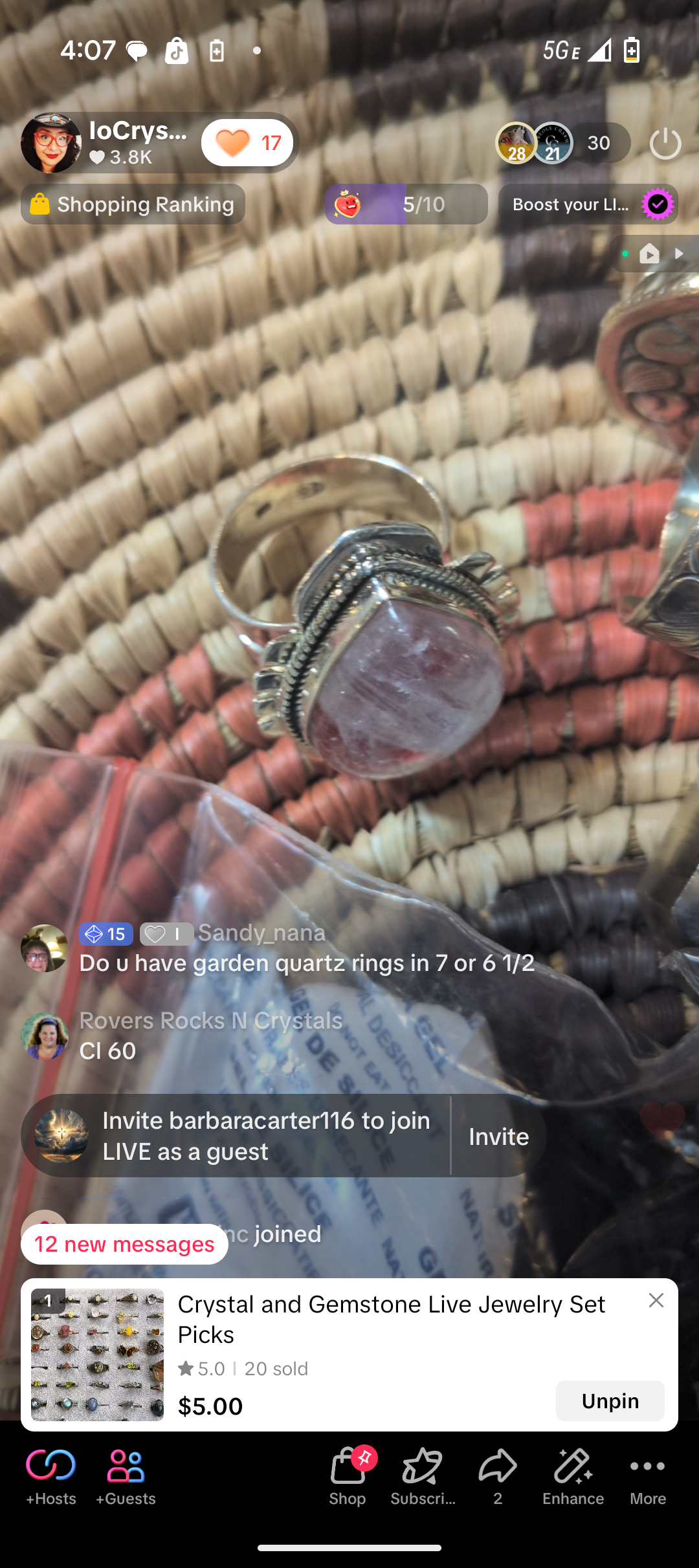 Live Sale Claims