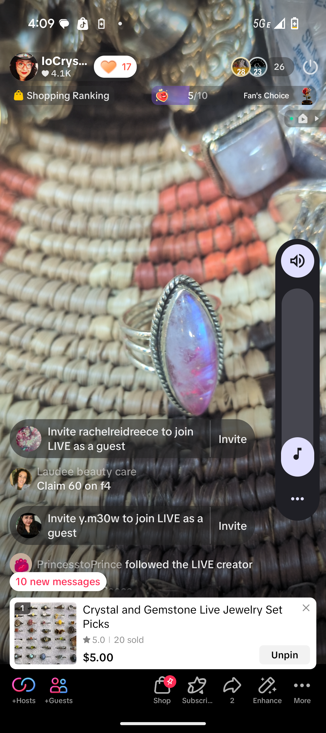 Live Sale Claims