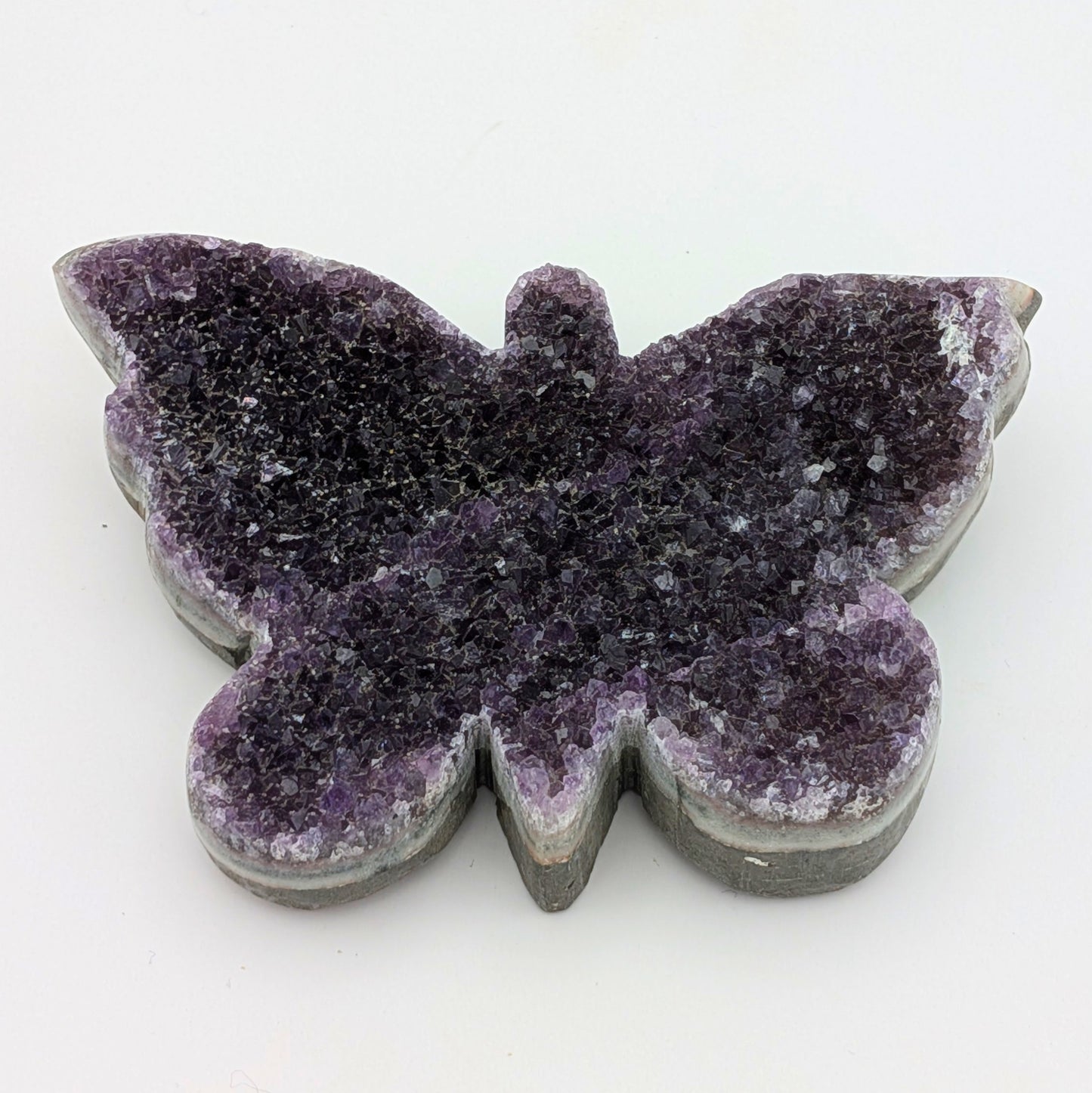 Druzy Amethyst Butterfly
