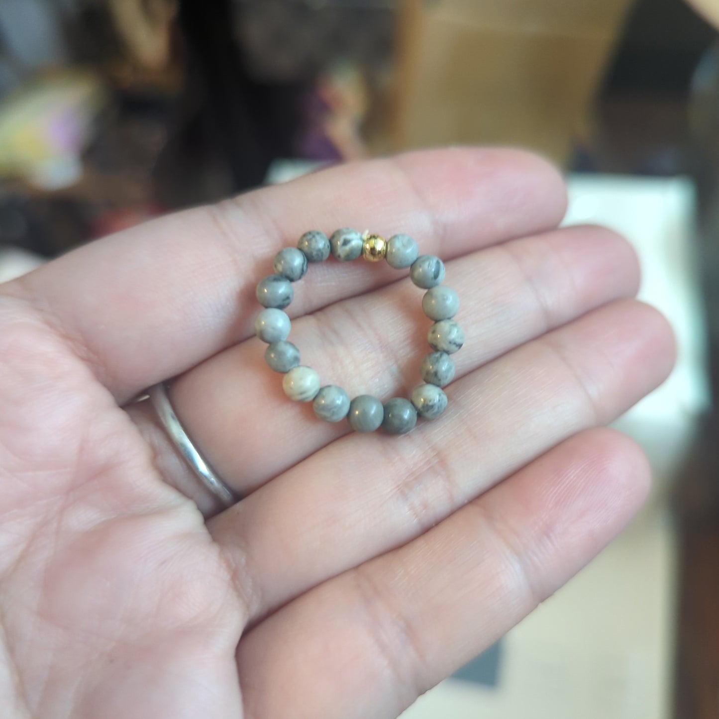 Beaded Crystal Rings