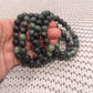 Seraphinite Beaded Bracelet 10mm