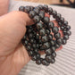 Hematite Beaded Bracelet 10mm