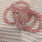 Strawberry Quartz Beaded Bracelet 10mm