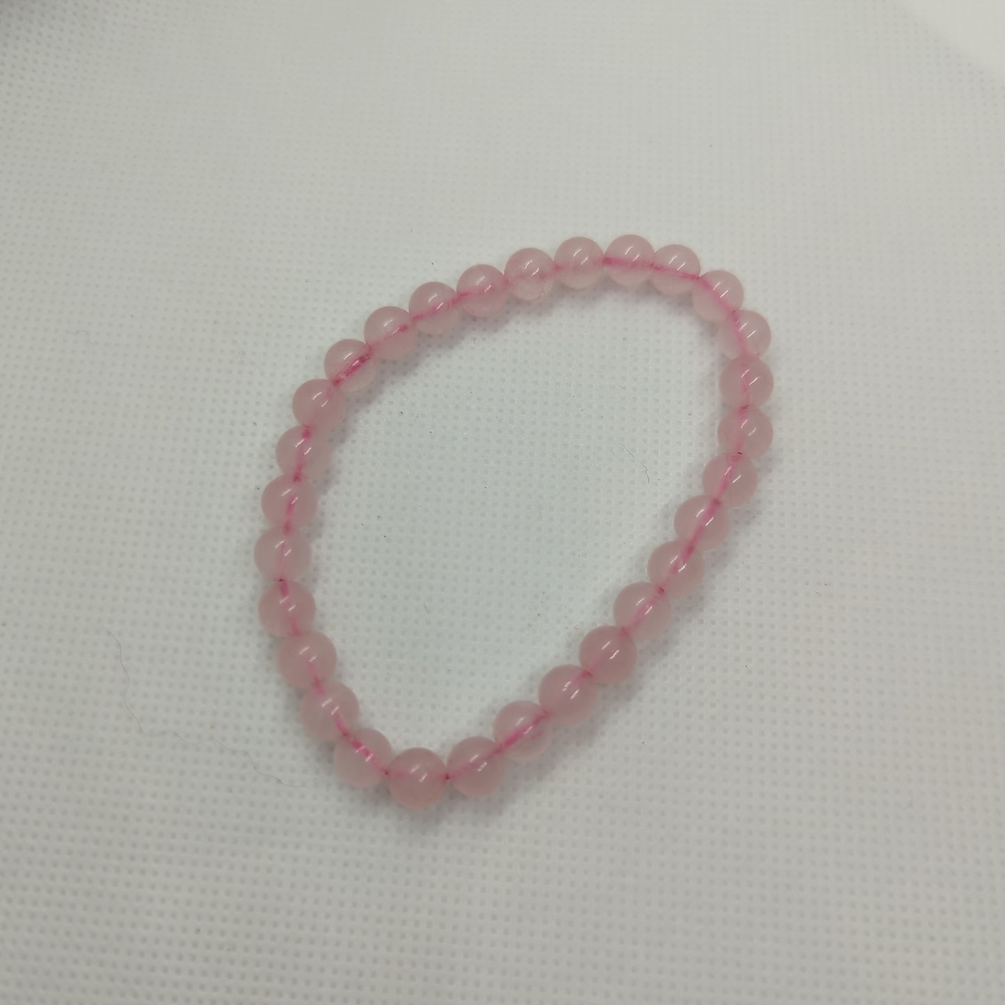 Rose Quartz Beaded Bracelet