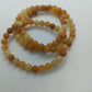 Orange Aventurine Beaded Bracelet