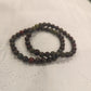 Dragonsblood bloodstone bead bracelet 6mm