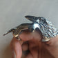 Raven Steampunk Medieval Cosplay Ring with Joint