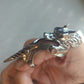 Fox Steampunk Medieval Cosplay Ring with Joint