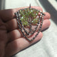 Prehnite Tree of Life Shield Pendant