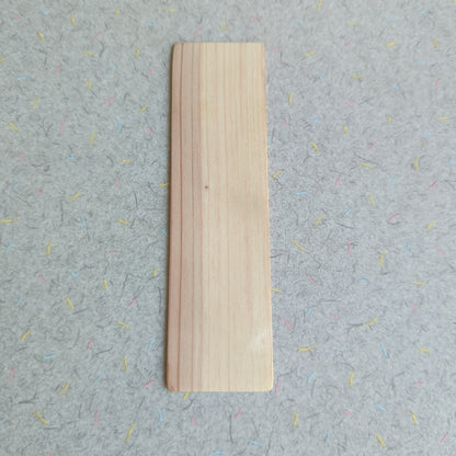 Handmade Wood Bookmark