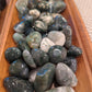 Moss Agate Tumble Crystal, Medium, Intuitive Pull