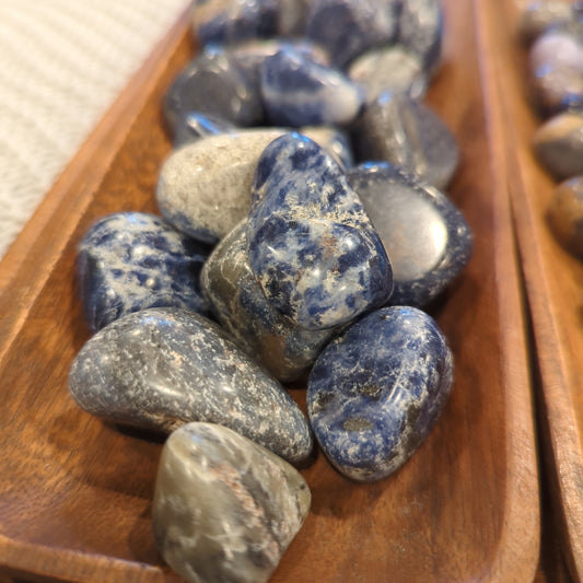 Sodalite Crystal Tumbles