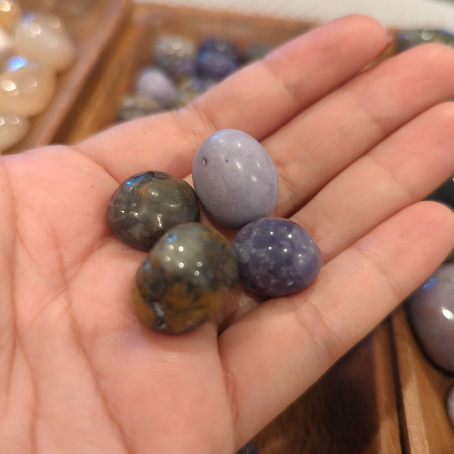 Sugilite Crystal Tumbles