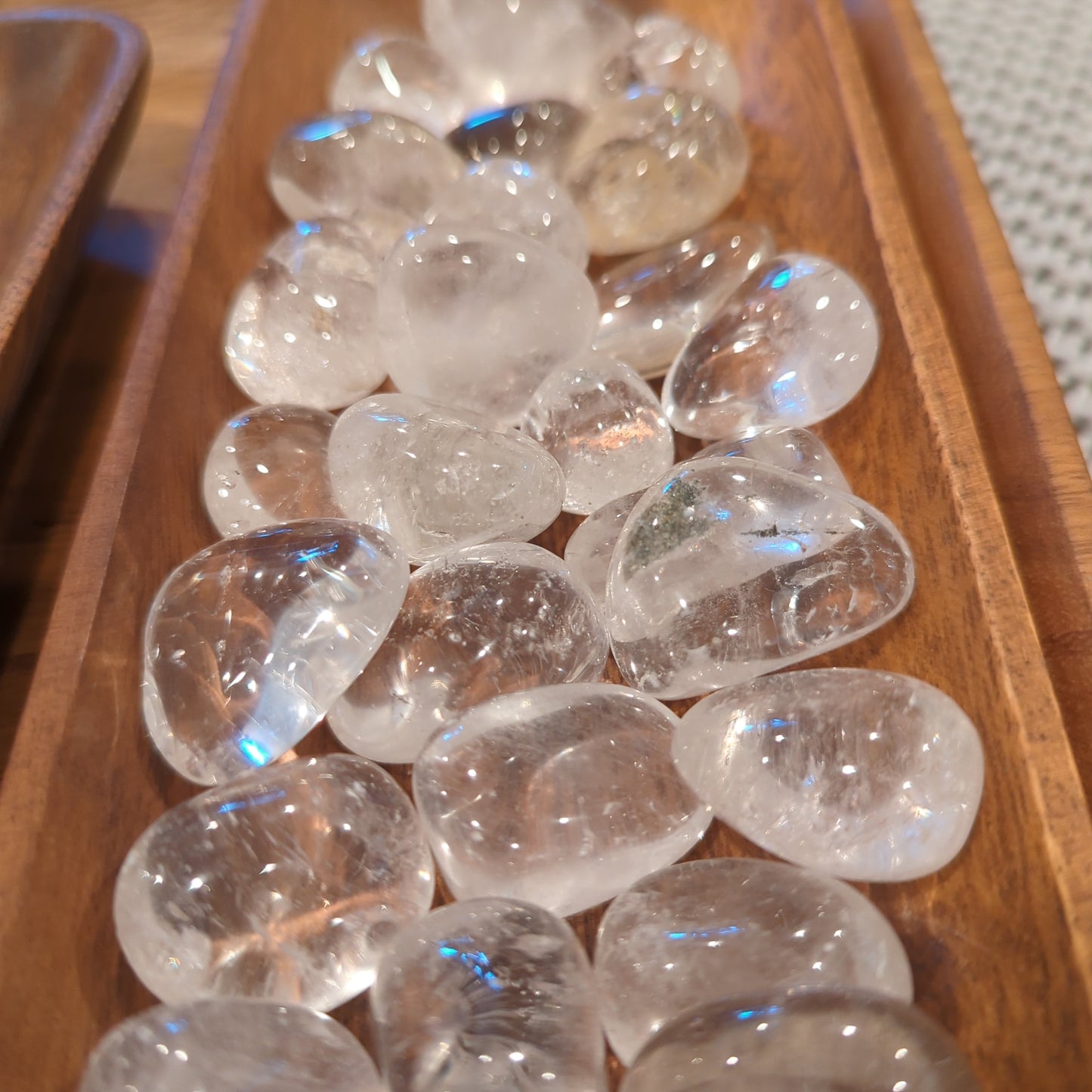 Clear Quartz Crystal Tumbles