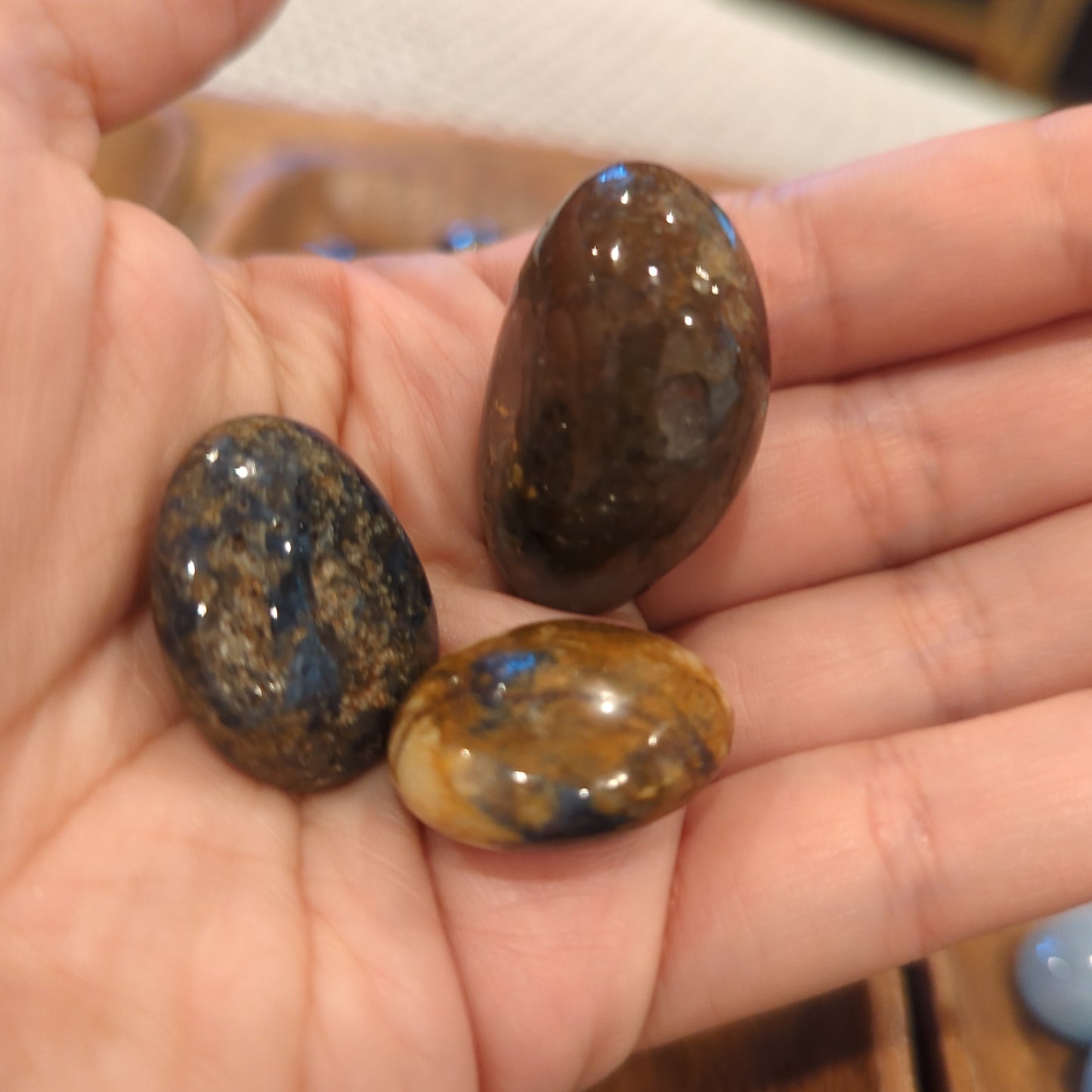 Pietersite Crystal Tumbles