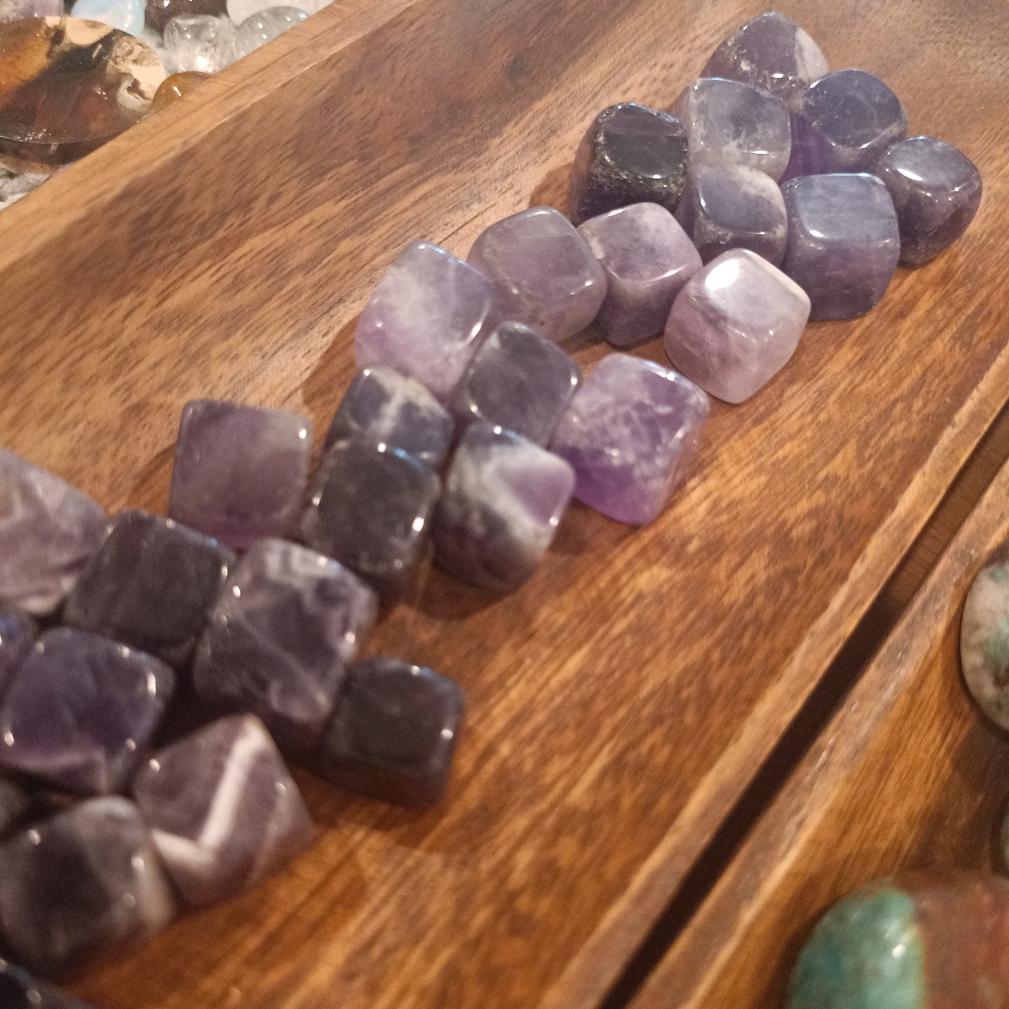 Amethyst Crystal Cubes