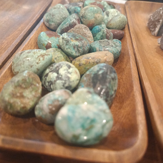 Turquoise Stone Crystal Tumbles