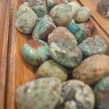 Turquoise Stone Crystal Tumbles