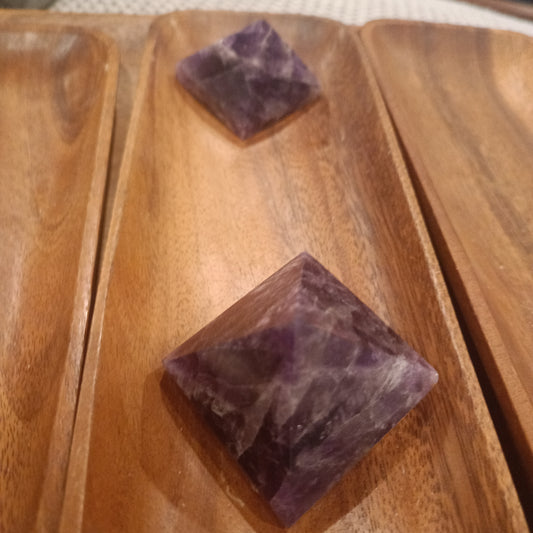 Amethyst Crystal Pyramids