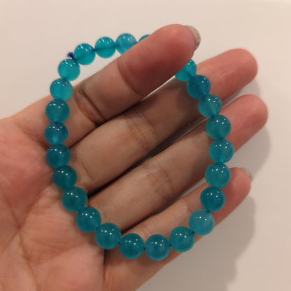 Ice Amazonite Crystal Bead Bracelets 7mm-11mm