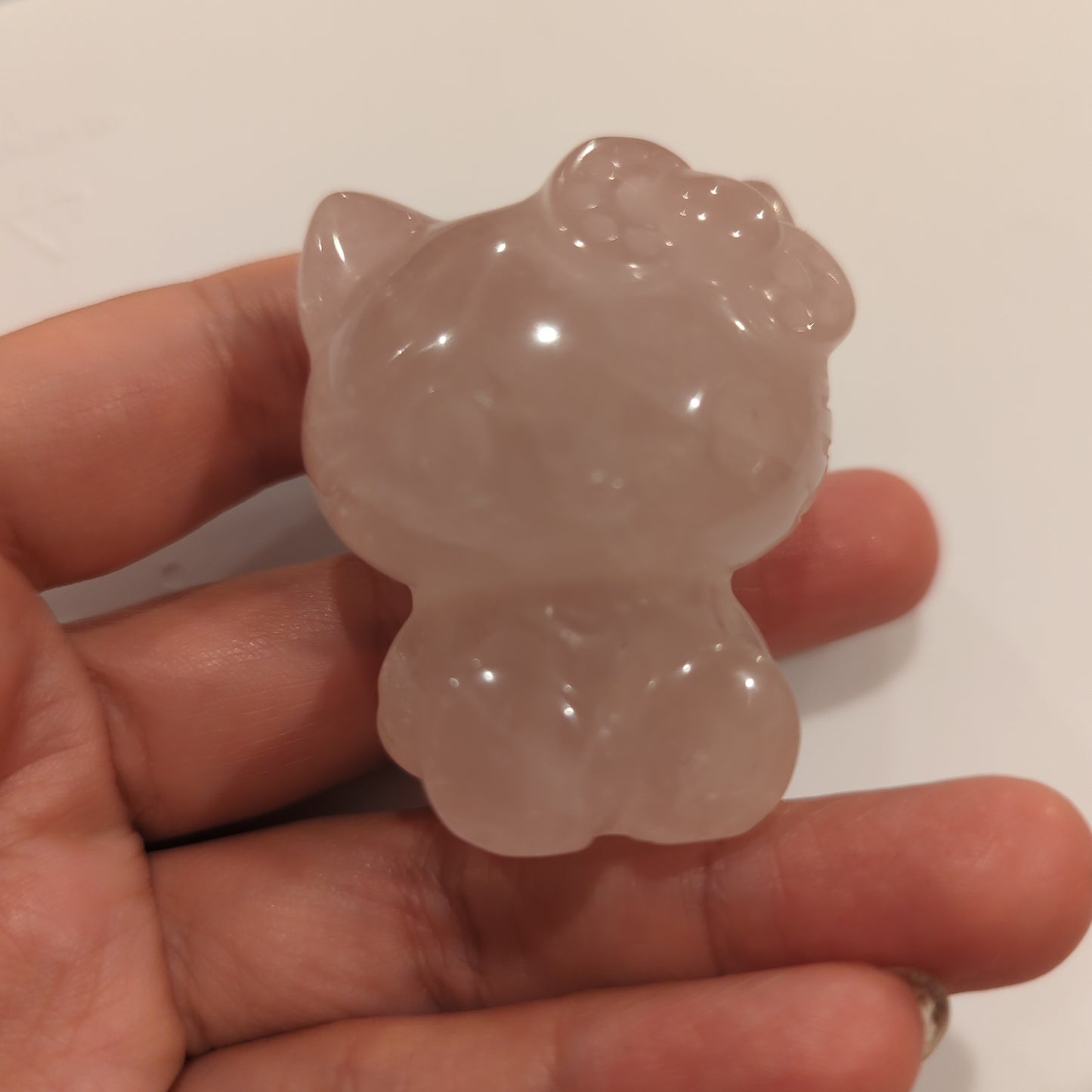 Rose Quartz Hello Kitty