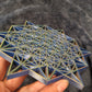 3D Printed Crystal Grid Made of PLA Renewable Plastic