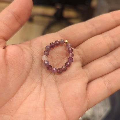 Beaded Crystal Rings