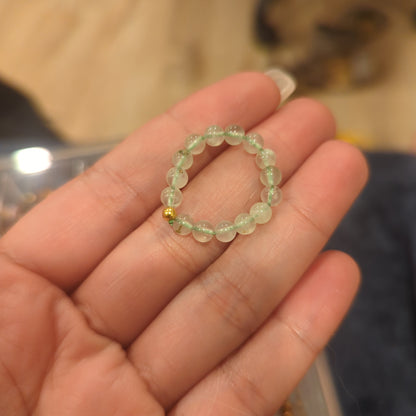 Beaded Crystal Rings
