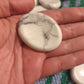 Howlite Crystal Worry Stone or Pocket Rock