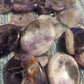 Amethyst Crystal Worry Stone or Pocket Rock