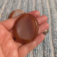 Carnelian Crystal Worry Stone or Pocket Rock