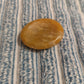 Orange Aventurine Crystal Worry Stone or Pocket Rock