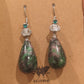 Ruby Zoicite Drop Earrings