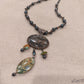 Vintage Ocean Jasper and Hematite Necklace